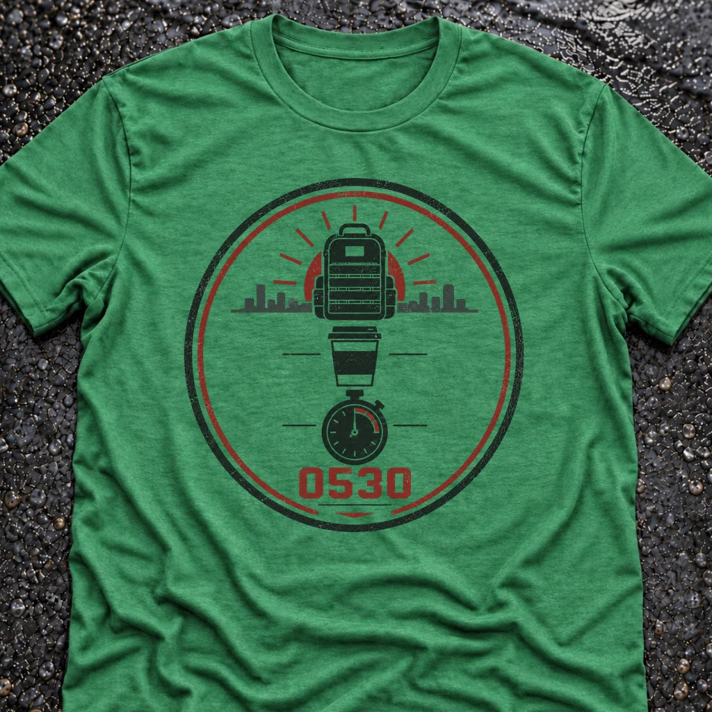 Freedom Ops 0530 T-shirt in envy green