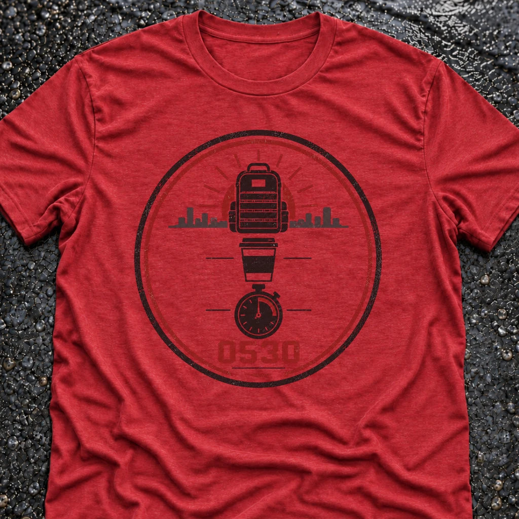 Freedom Ops 0530 T-shirt in vintage red