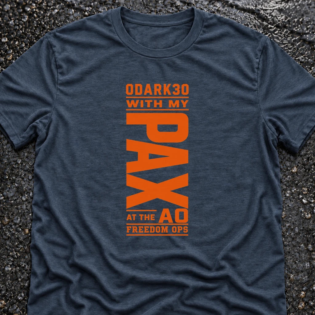 Freedom Ops 0DARK30 T-shirt in indigo