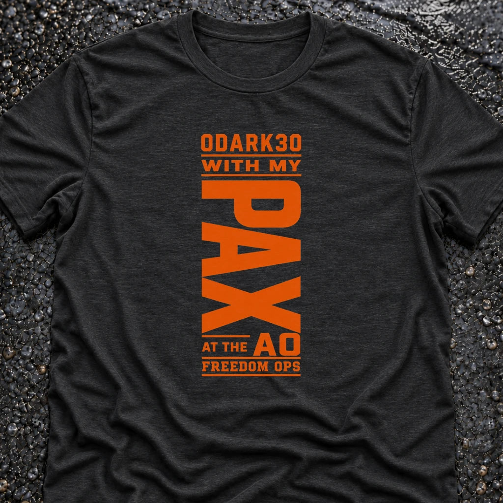 Freedom Ops 0DARK30 T-shirt in black