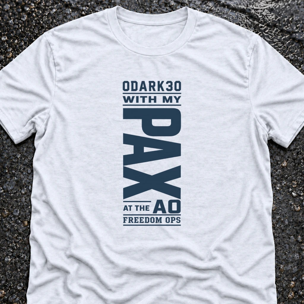 Freedom Ops 0DARK30 T-shirt in white