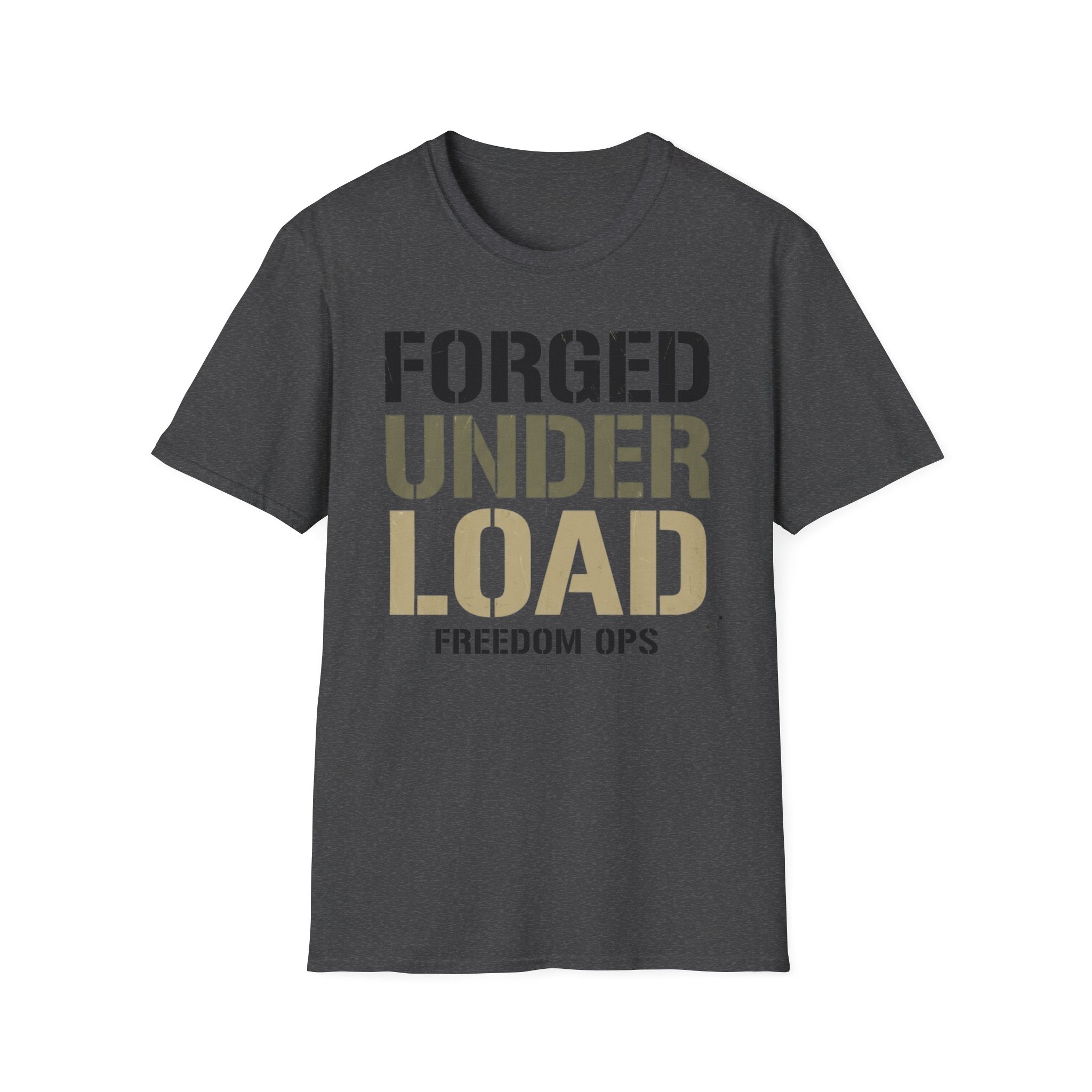Forged Under Load  Freedom Ops Graphic Tee