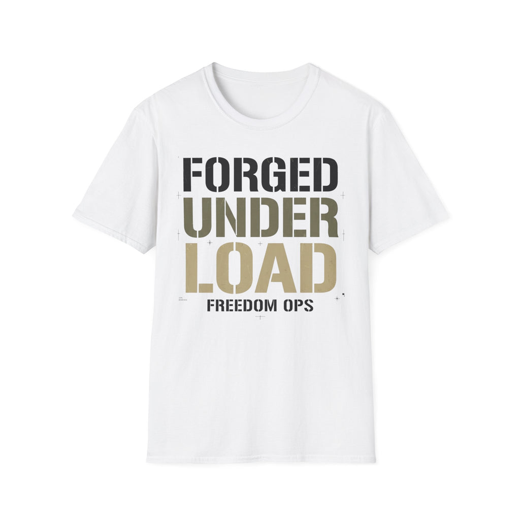 Forged Under Load  Freedom Ops Graphic Tee