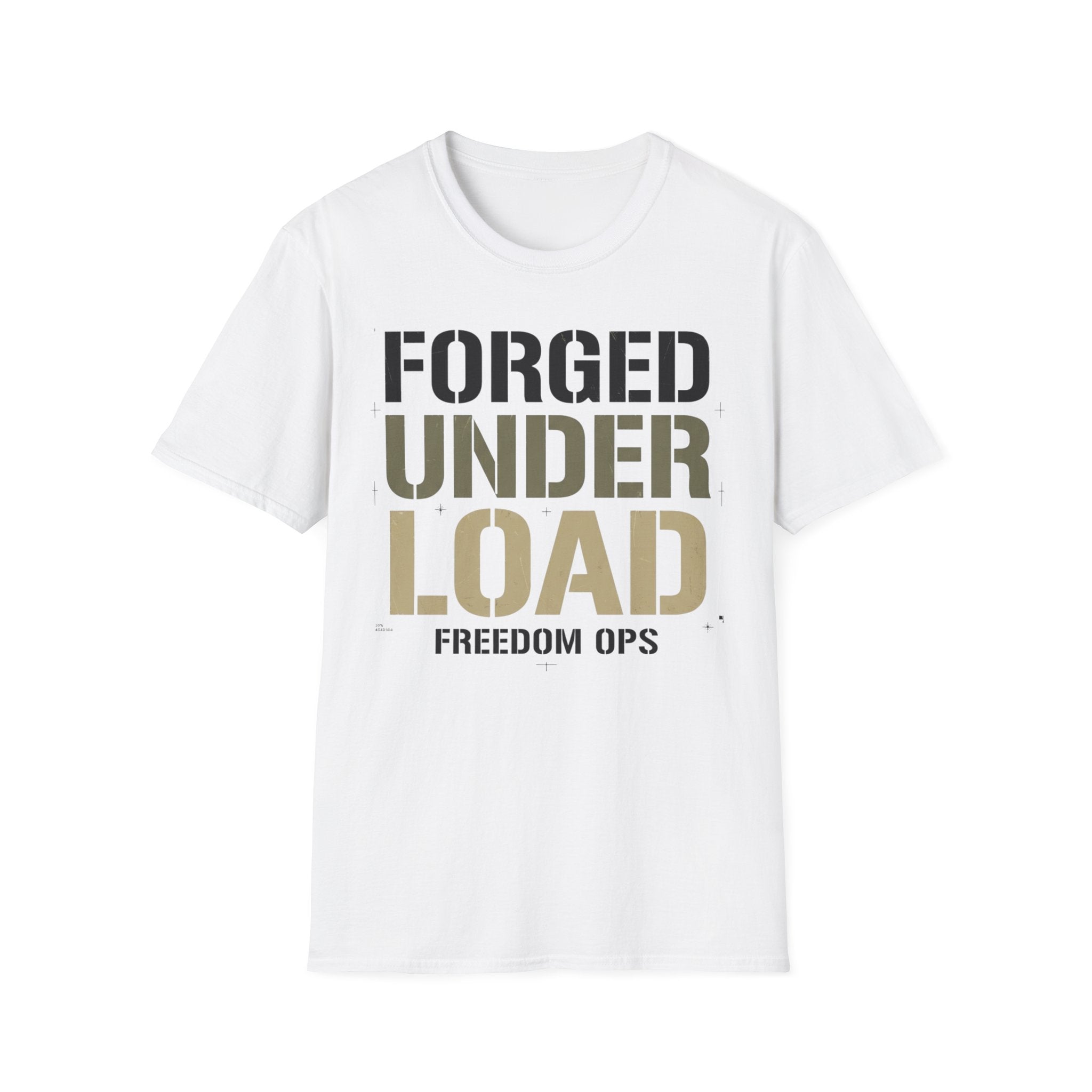 Forged Under Load  Freedom Ops Graphic Tee