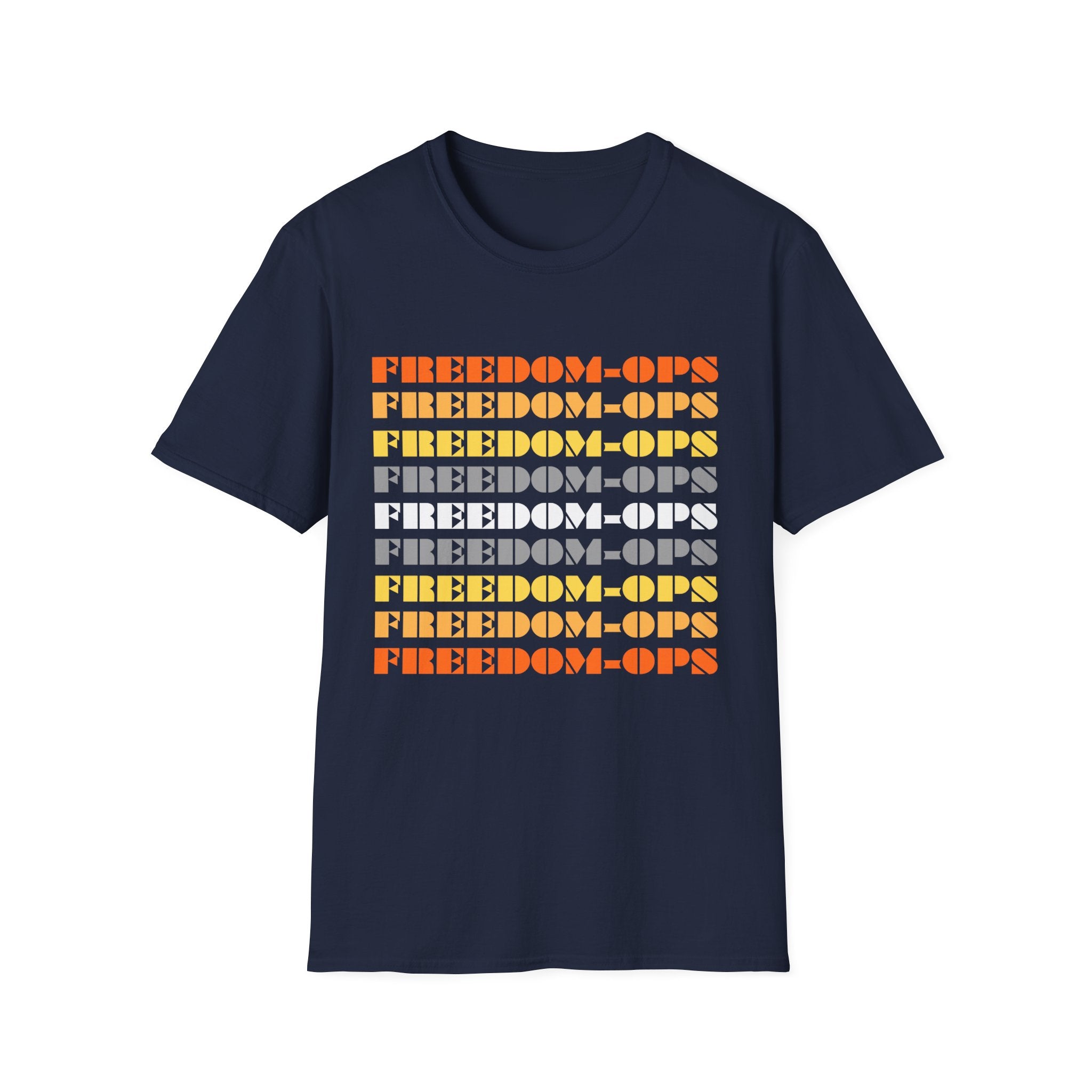 Freedom-Ops Retro Stack T-Shirt