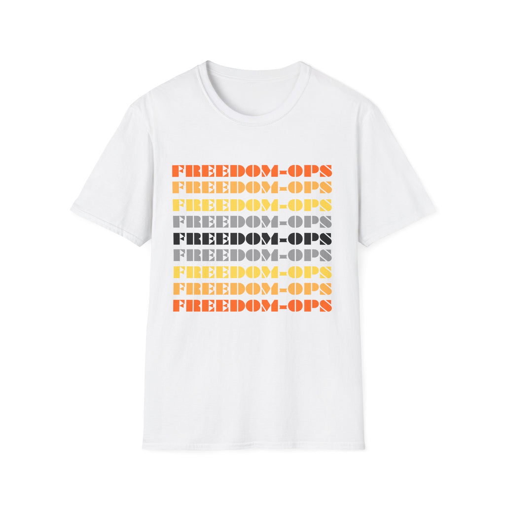 Freedom-Ops Retro Stack T-Shirt