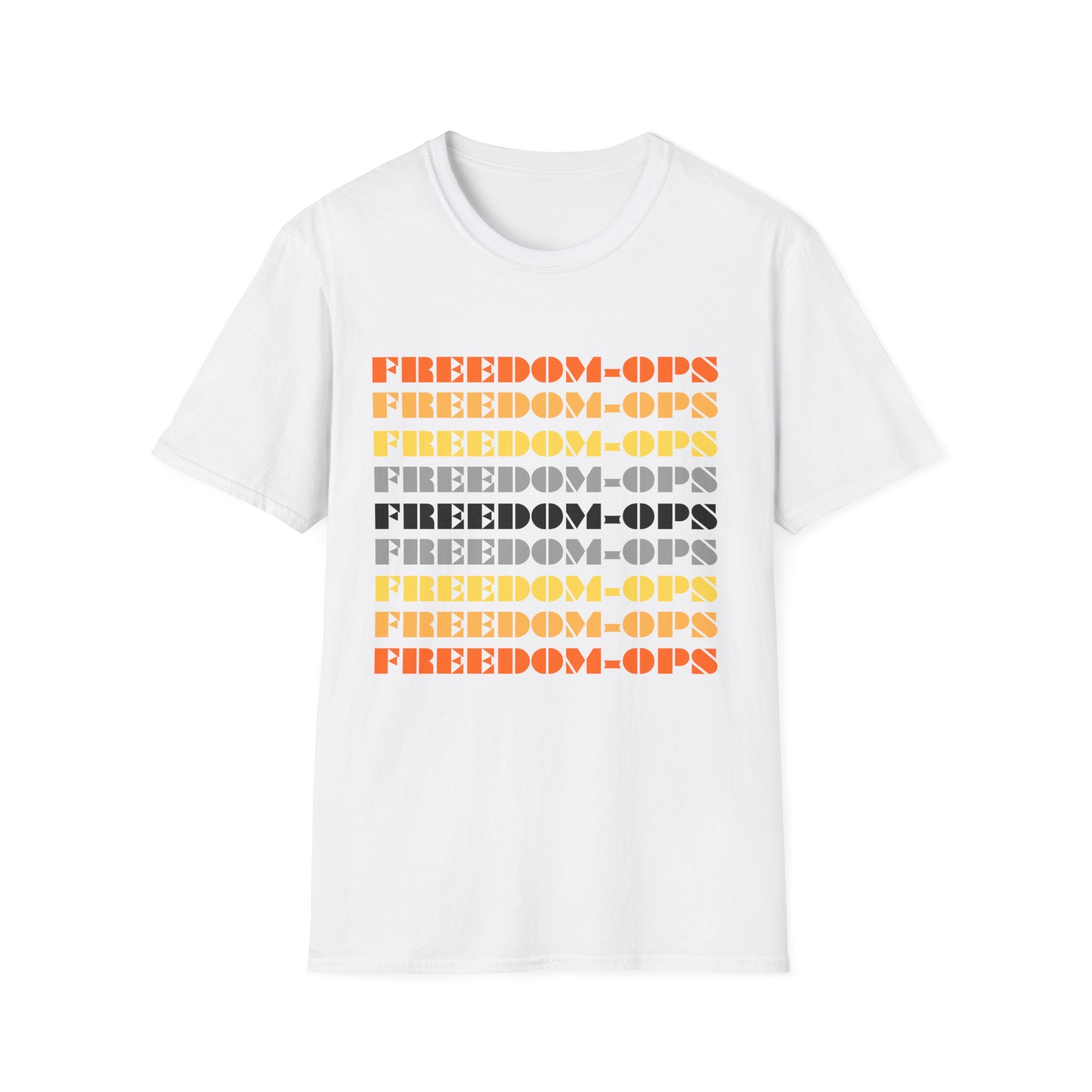Freedom-Ops Retro Stack T-Shirt