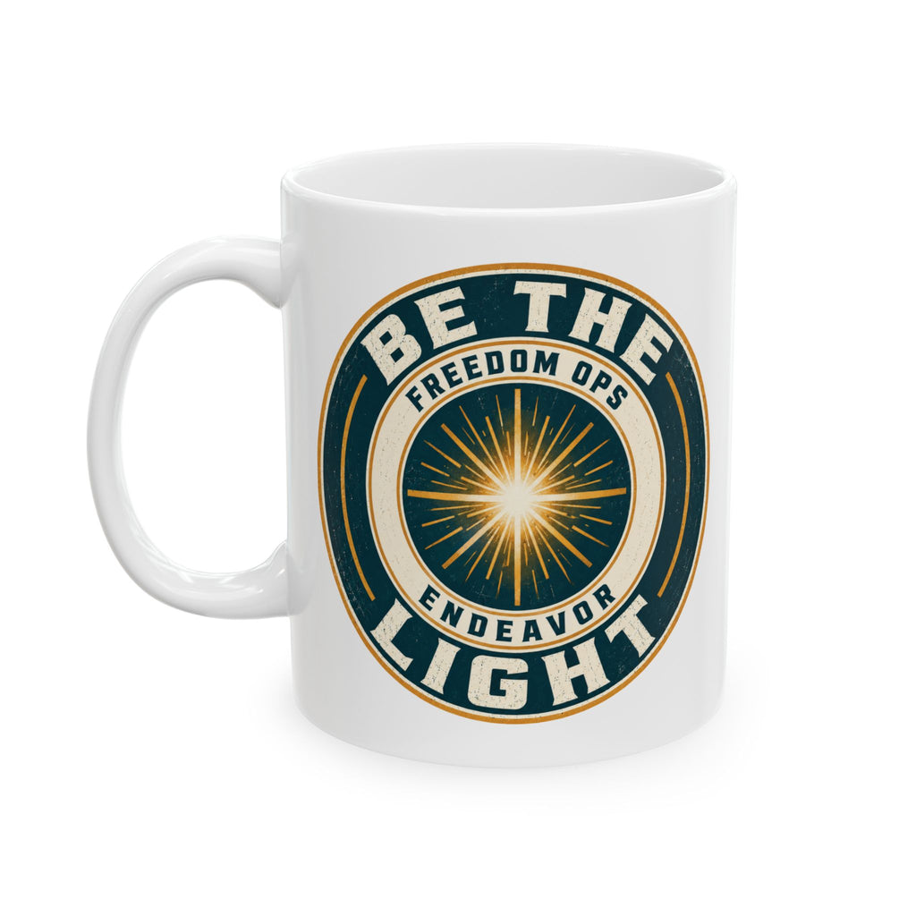 Ceramic Mug - “Be the Light / Fracture the Darkness”