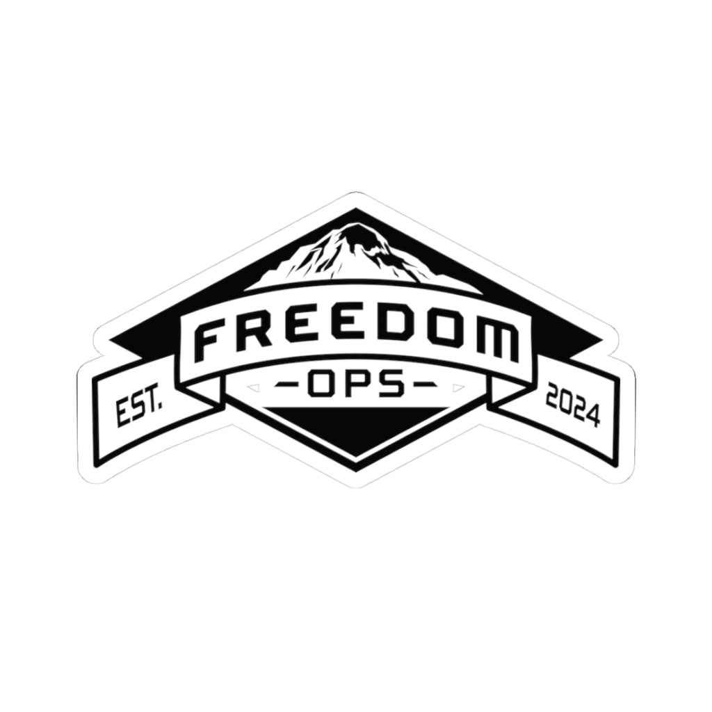 Freedom Ops logo Sticker