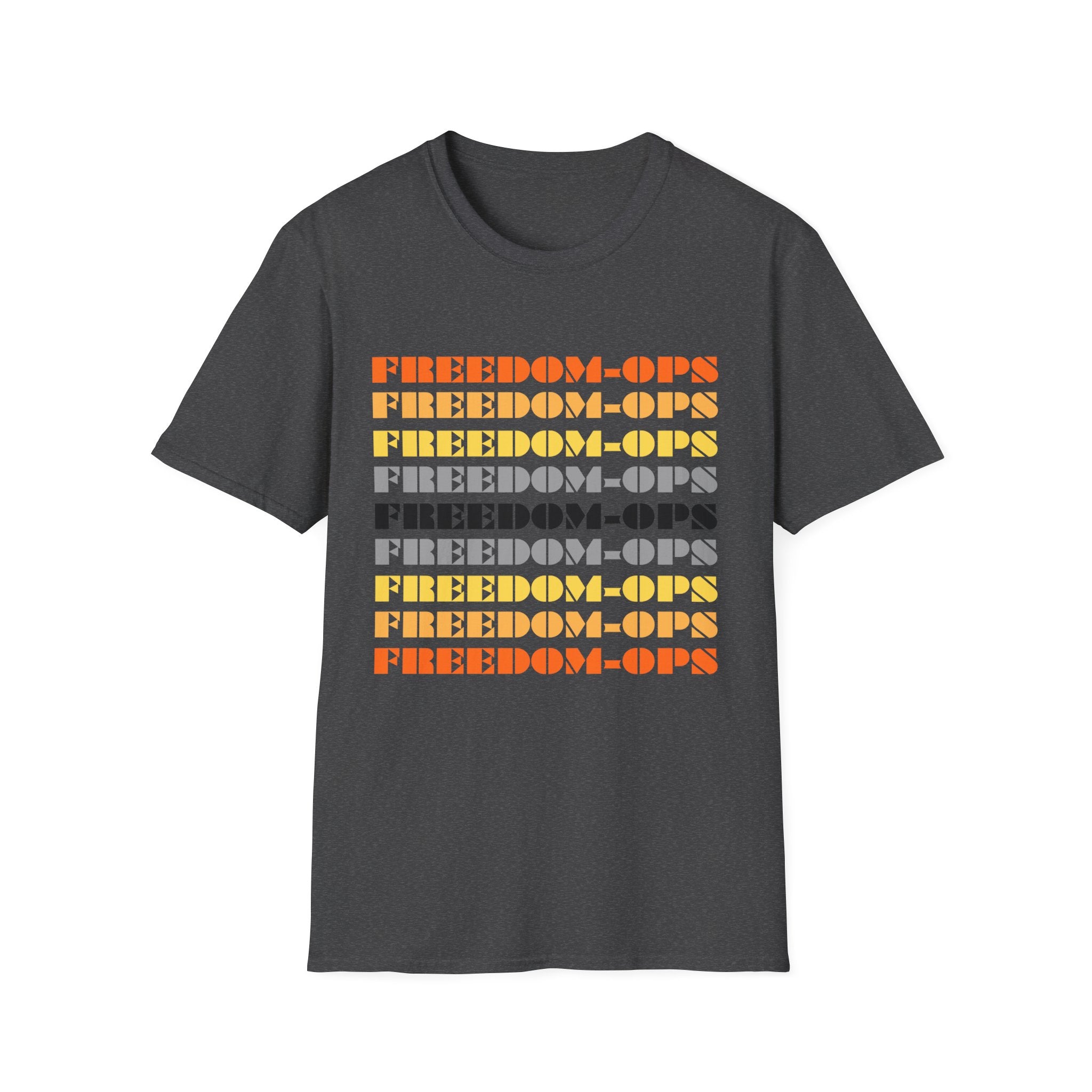Freedom-Ops Retro Stack T-Shirt