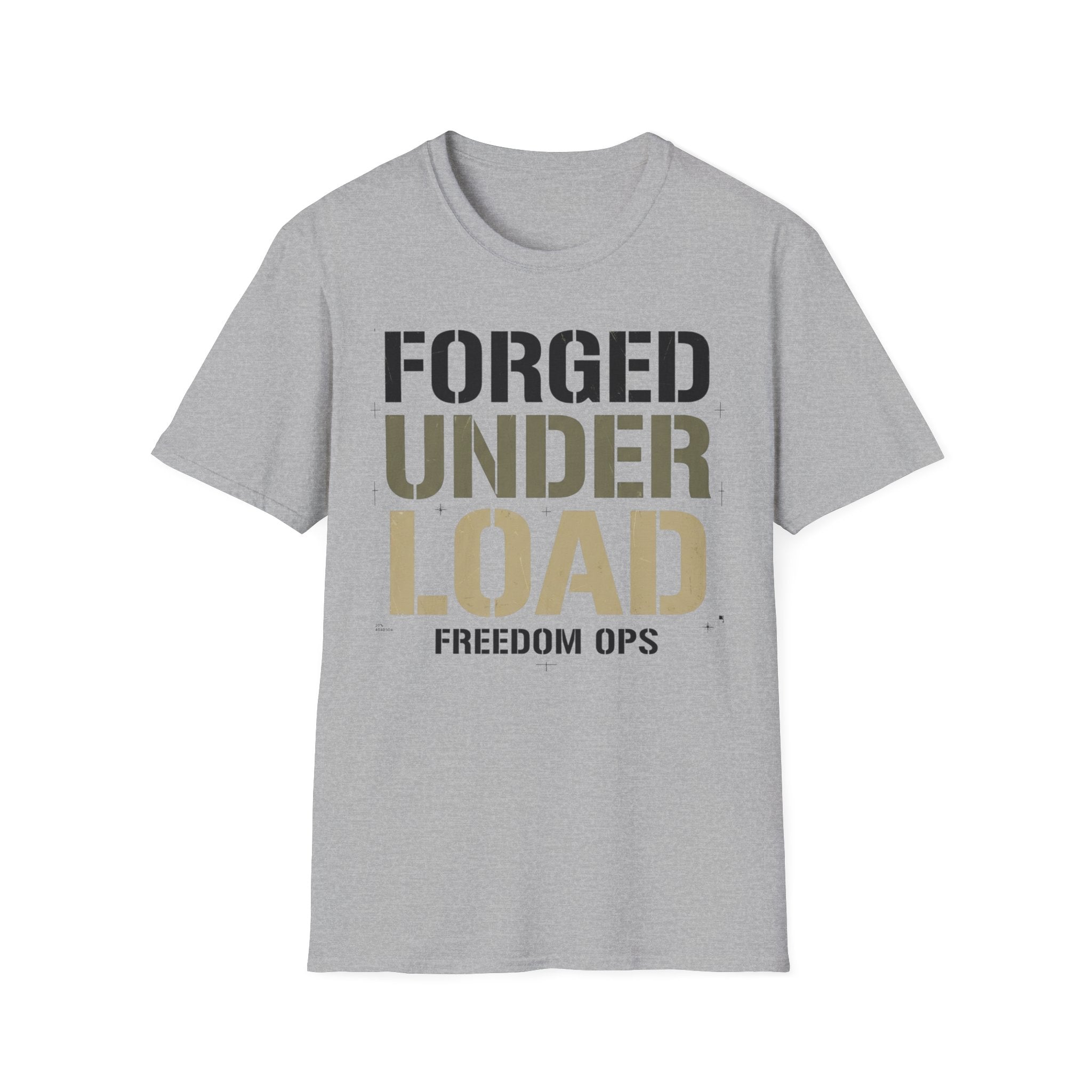 Forged Under Load  Freedom Ops Graphic Tee