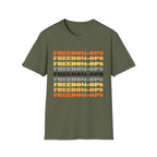 Freedom-Ops Retro Stack T-Shirt