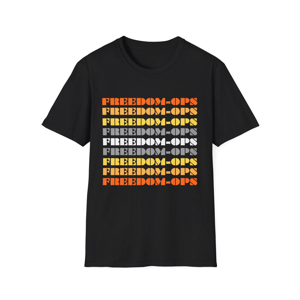 Freedom-Ops Retro Stack T-Shirt