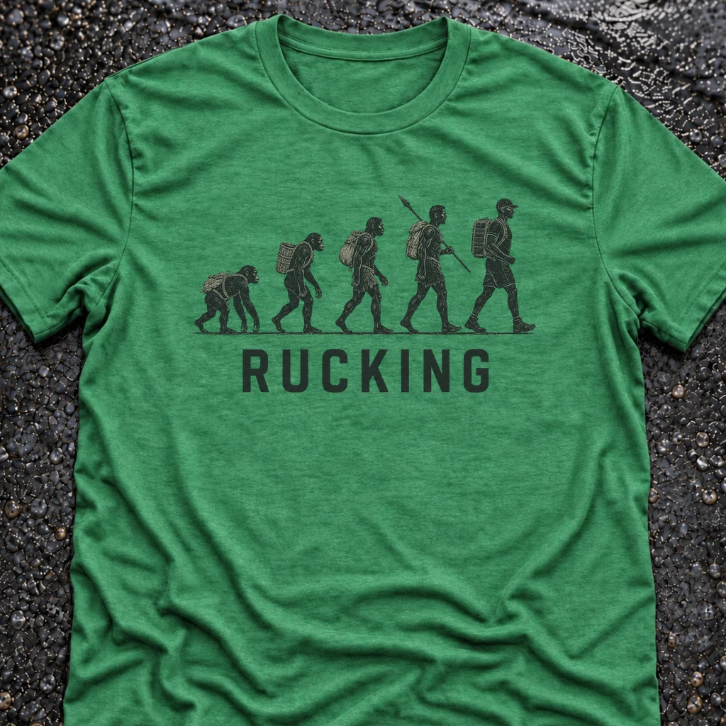 Freedom Ops Rucking Evolution T-shirt in envy green