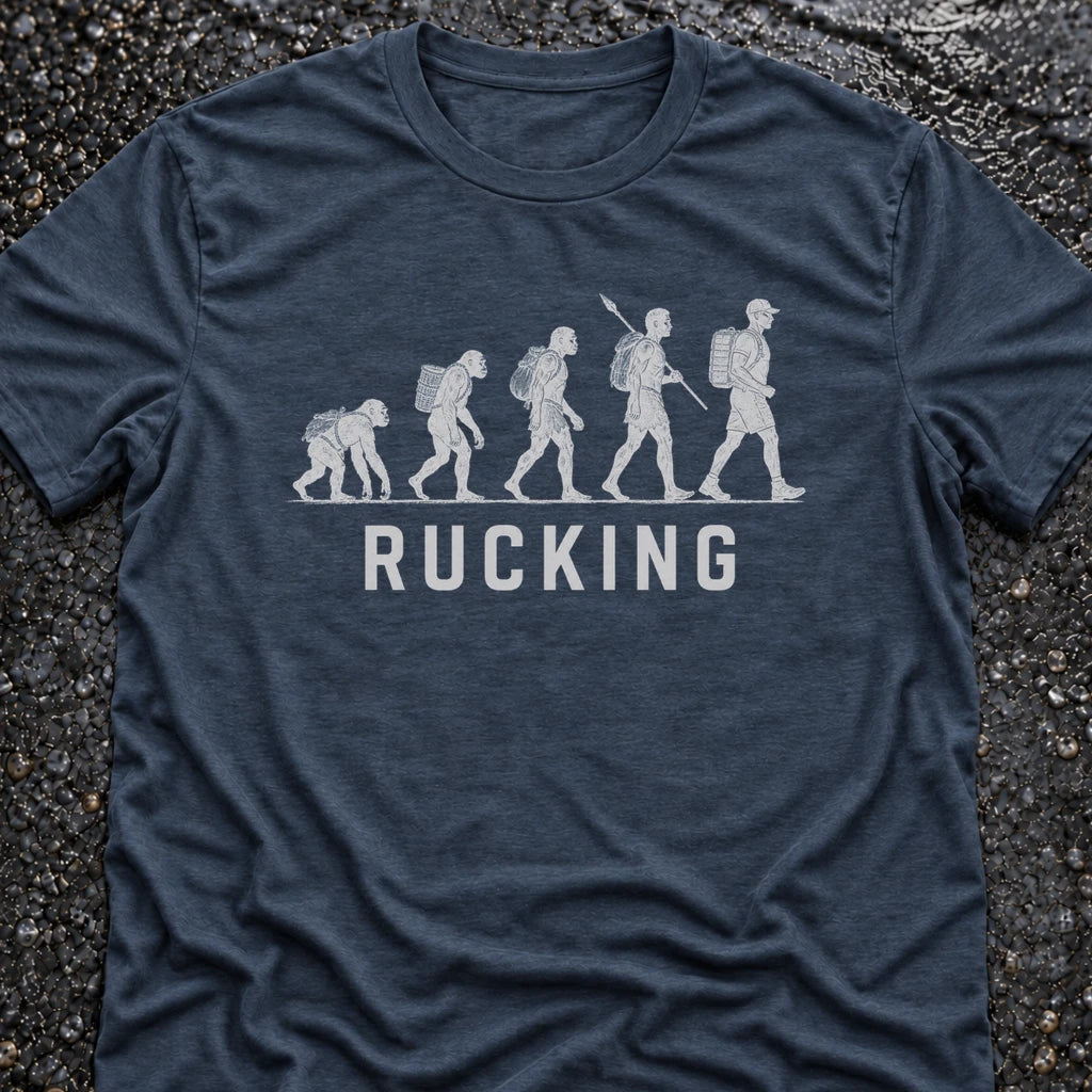 Freedom Ops Rucking Evolution T-shirt in indigo