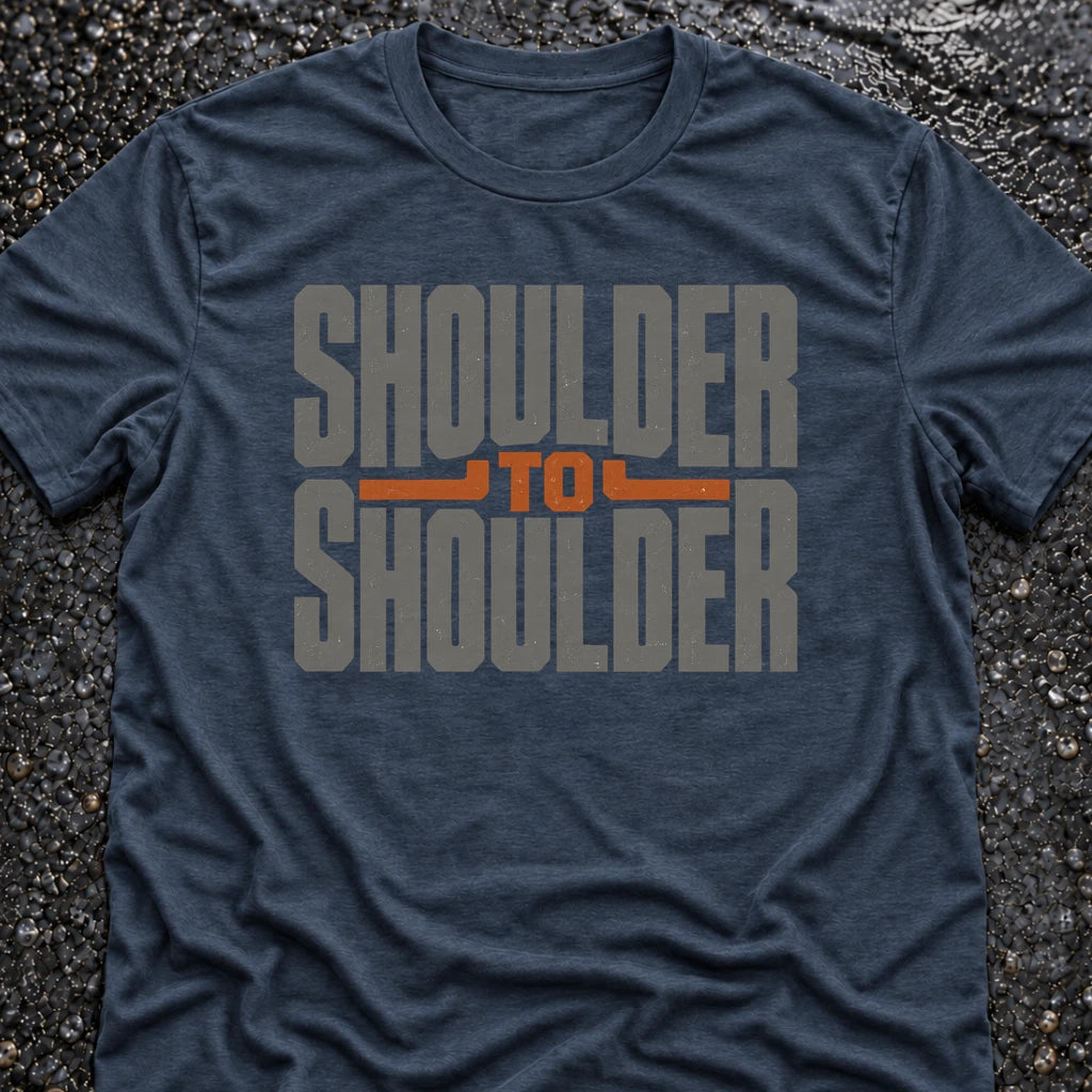 Freedom Ops Shoulder to Shoulder T-shirt in indigo