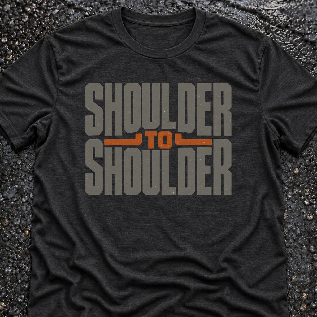 Freedom Ops Shoulder to Shoulder T-shirt in black