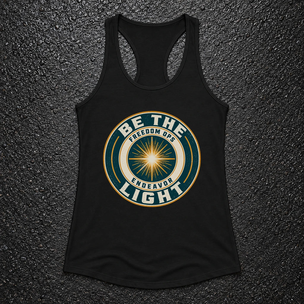 Be the Light Racerback Tank