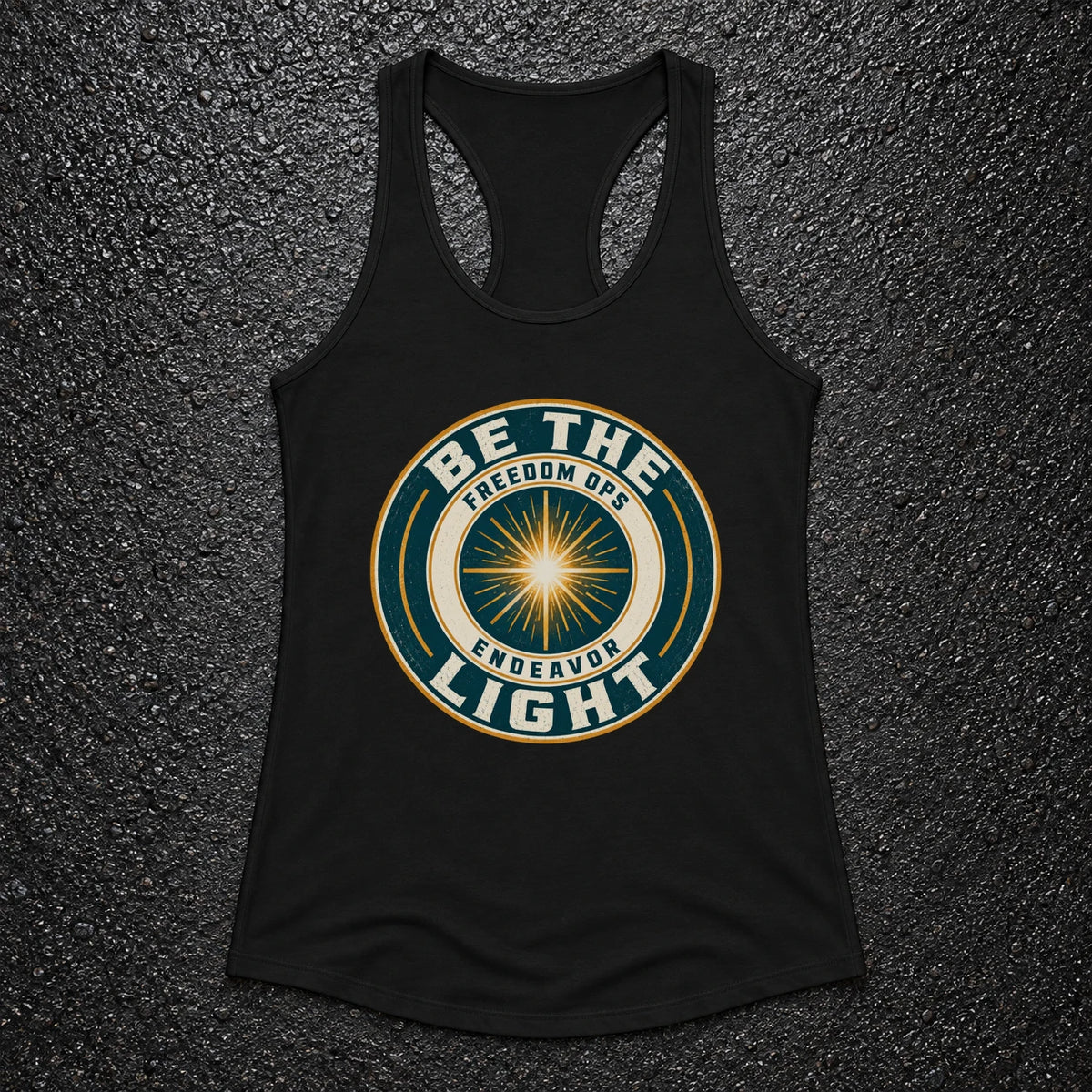 Be the Light Racerback Tank