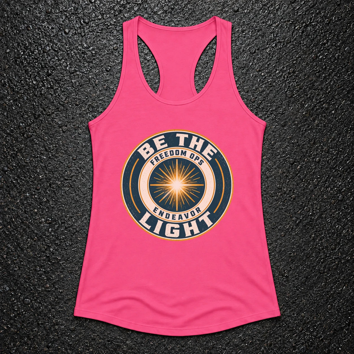 Be the Light Racerback Tank