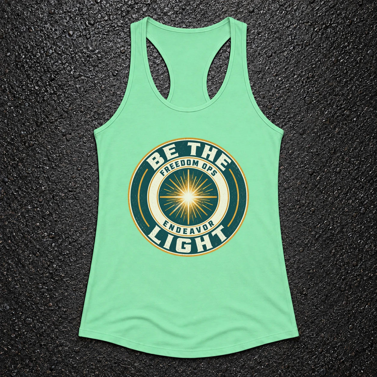 Be the Light Racerback Tank