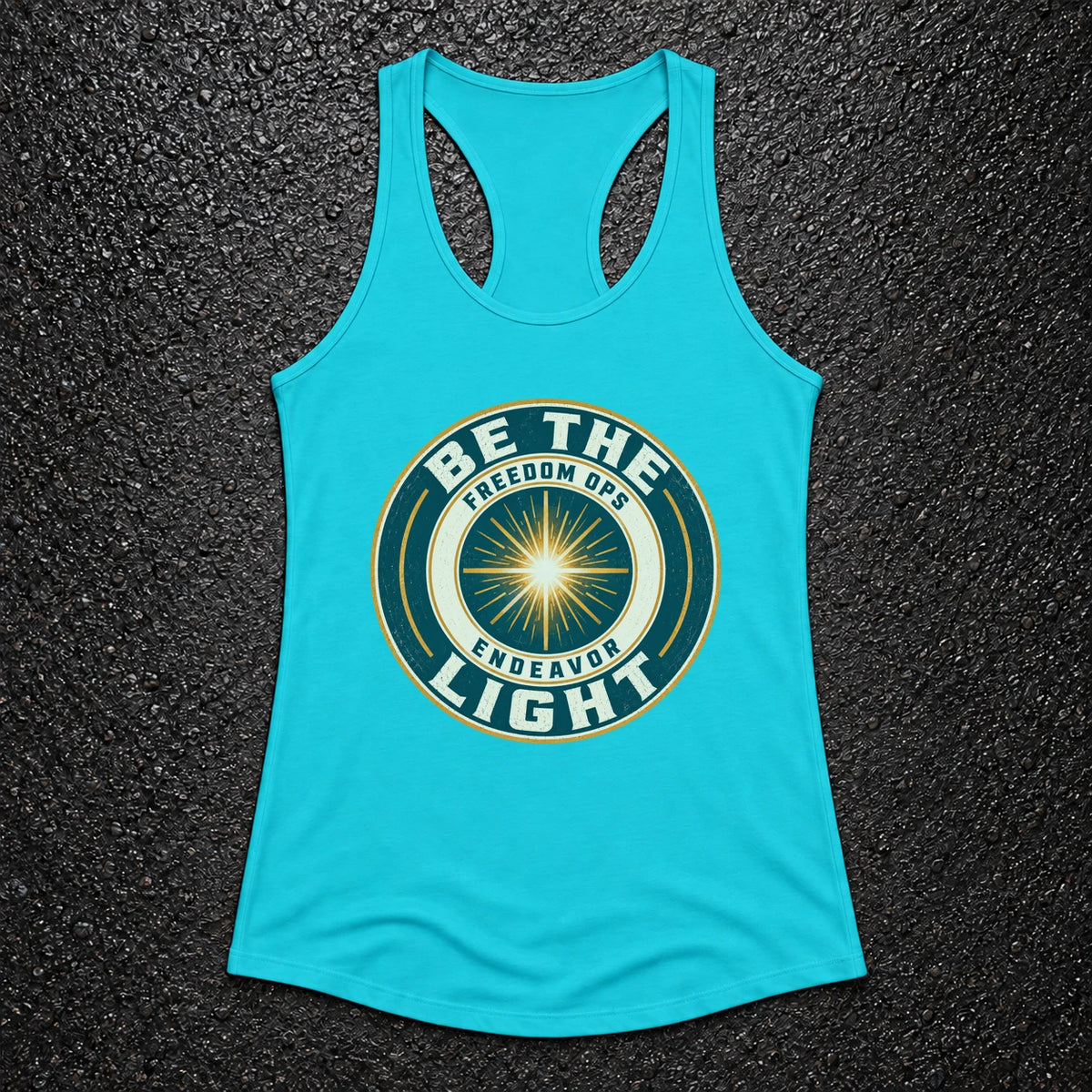 Be the Light Racerback Tank