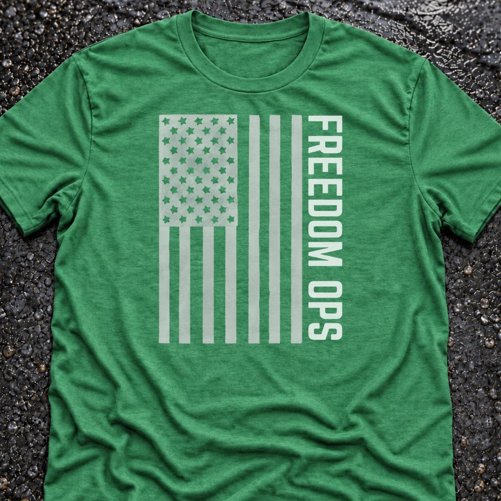 VERTICAL FLAG T-SHIRT