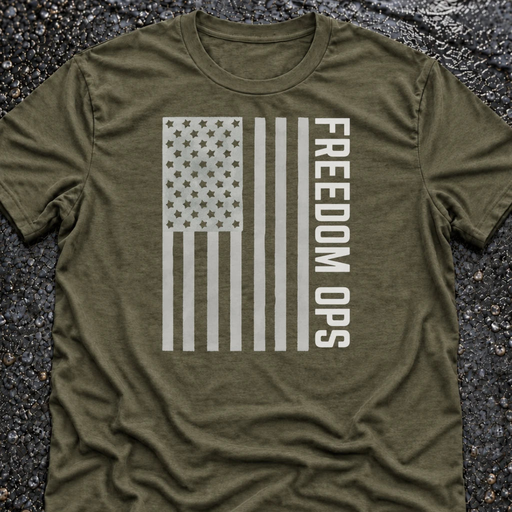 VERTICAL FLAG T-SHIRT