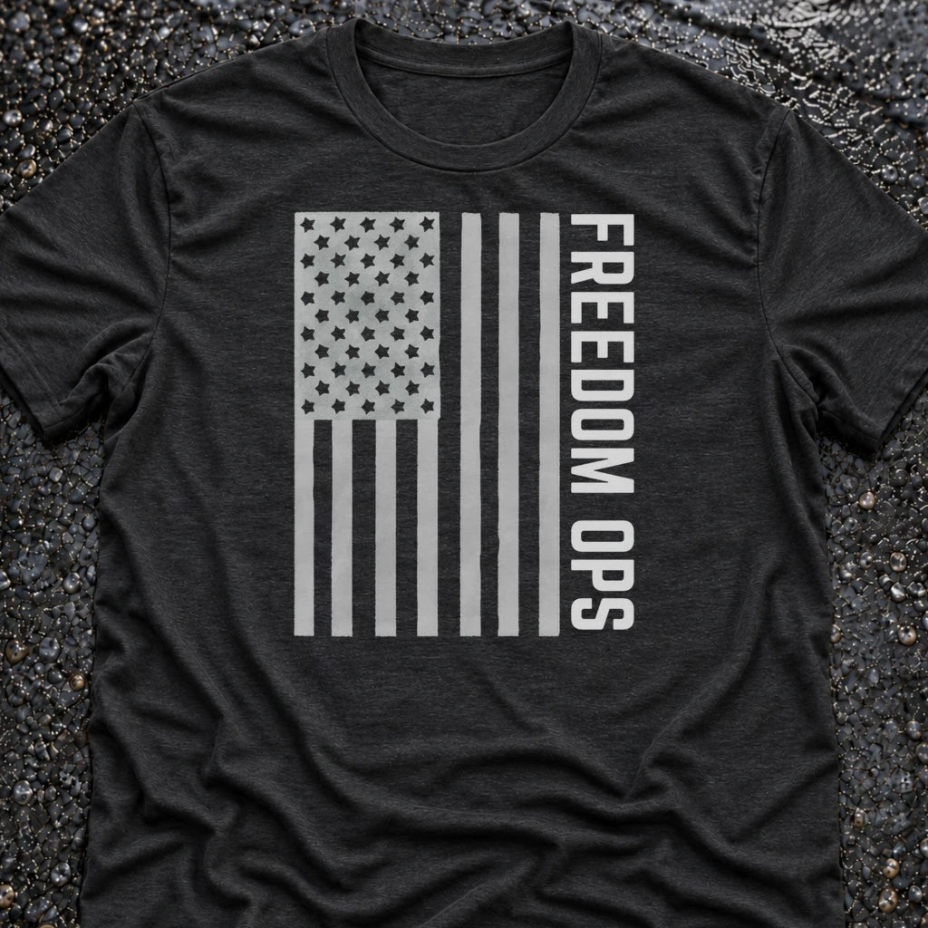 VERTICAL FLAG T-SHIRT