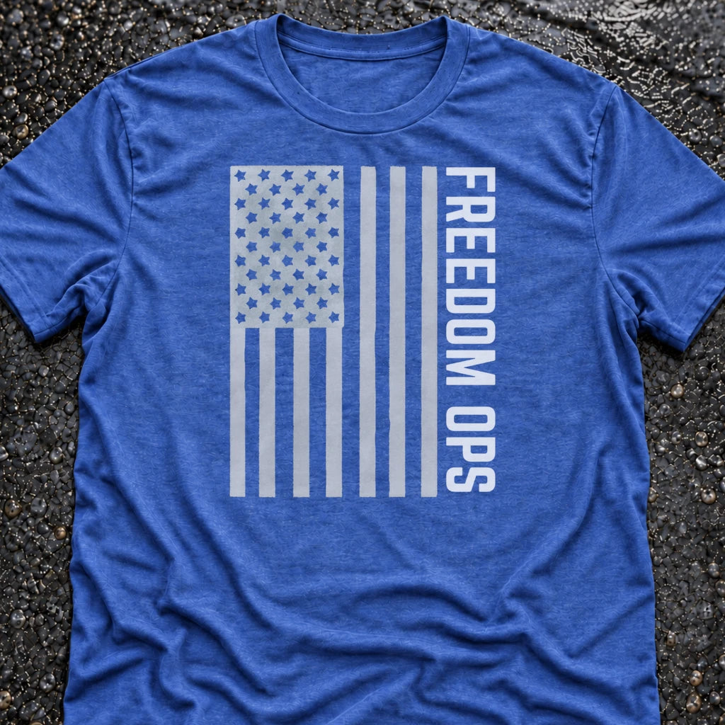 VERTICAL FLAG T-SHIRT