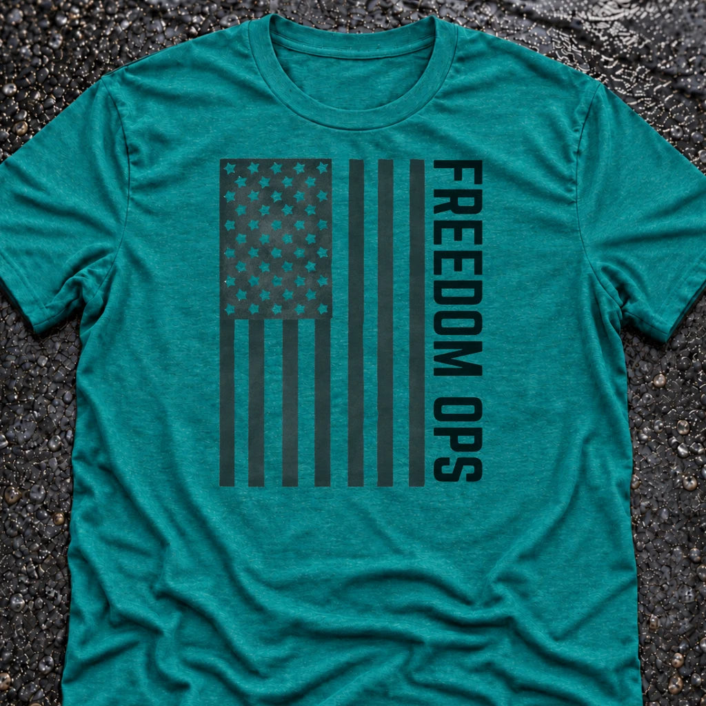 VERTICAL FLAG T-SHIRT