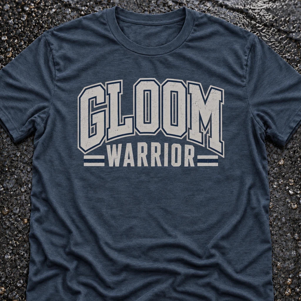 Freedom Ops WARRIOR T-shirt in vintage indigo