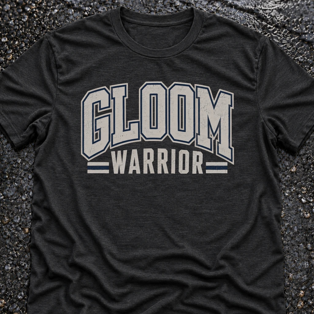 Freedom Ops WARRIOR T-shirt in vintage black