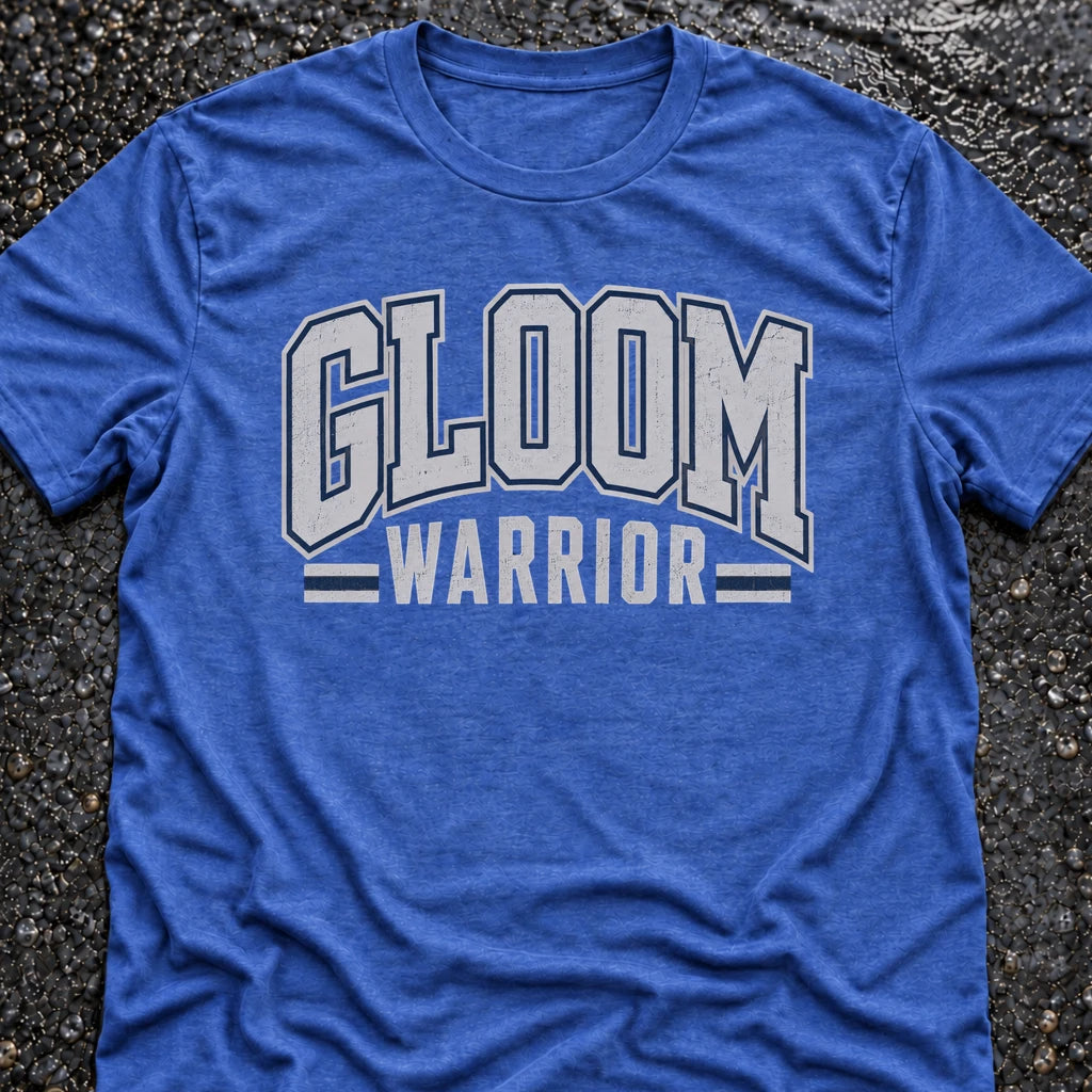 Freedom Ops WARRIOR T-shirt in vintage royal