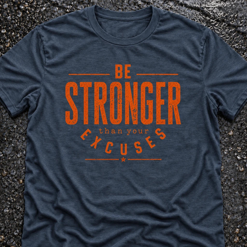 Freedom Ops BE STRONG T-shirt in indigo