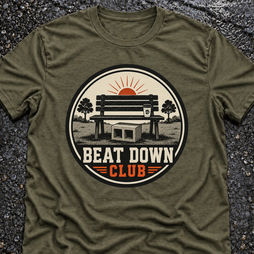 Tri-Blend Military Green