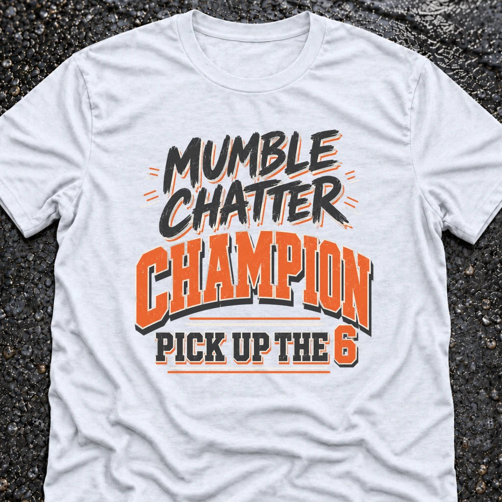 Freedom Ops Mumble Chatter Champion T-shirt in white