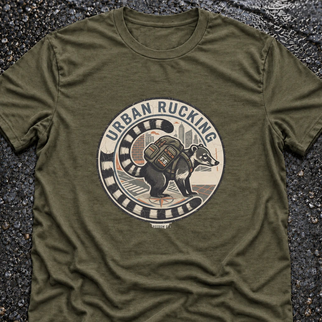 Freedom Ops COATI URBAN RUCKING T-shirt in military green