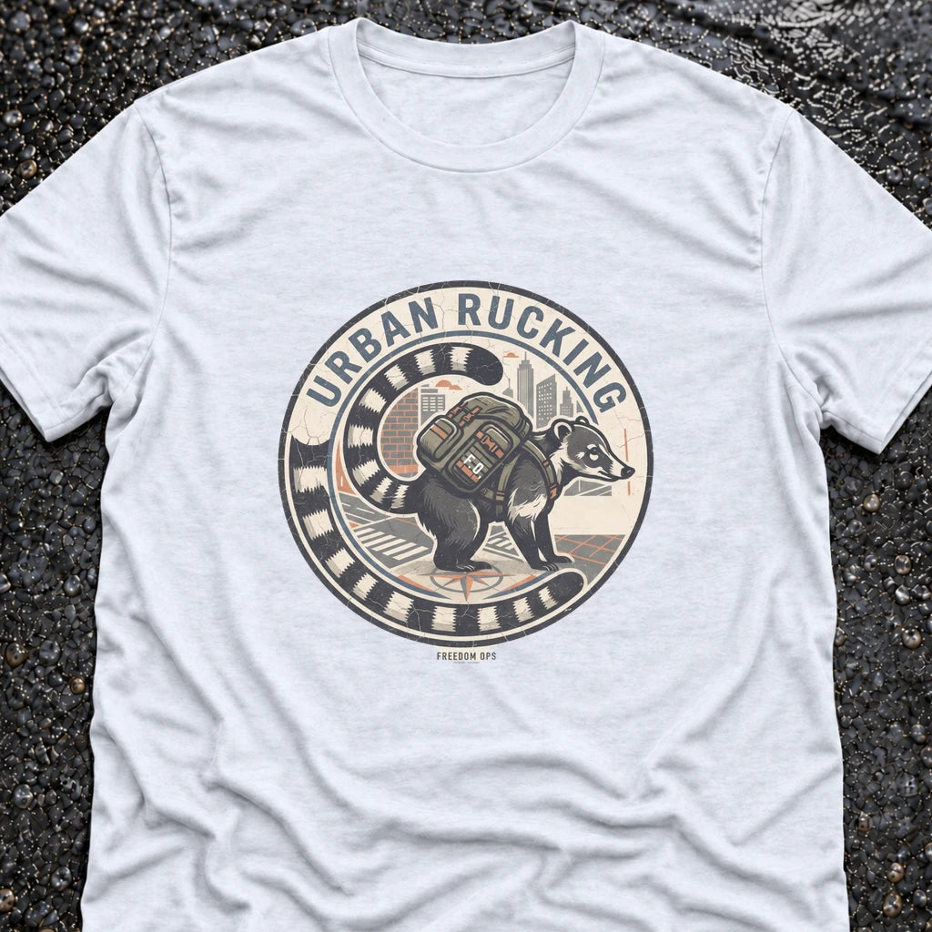 Freedom Ops COATI URBAN RUCKING T-shirt in white