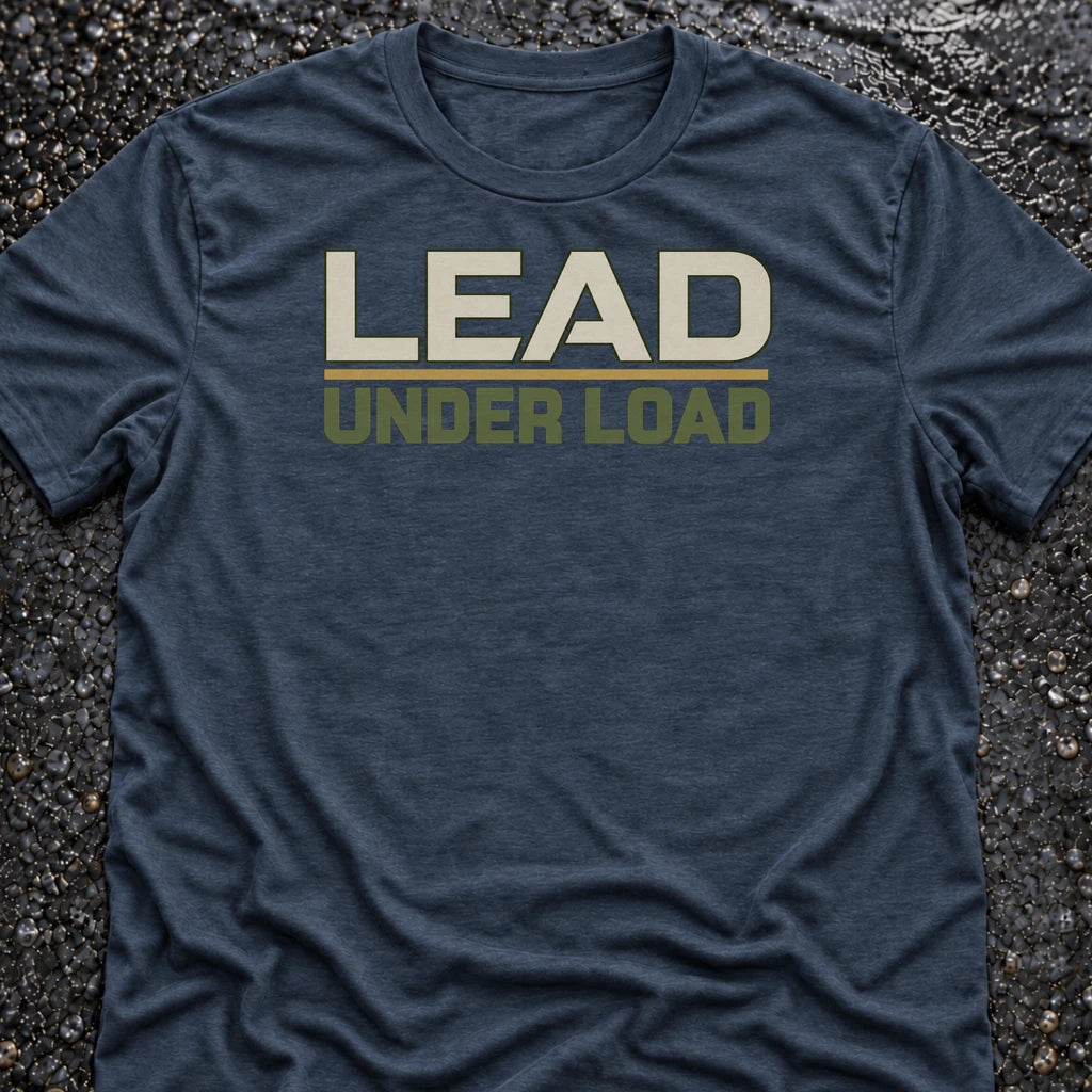 Freedom Ops LEAD UNDER LOAD T-shirt in indigo