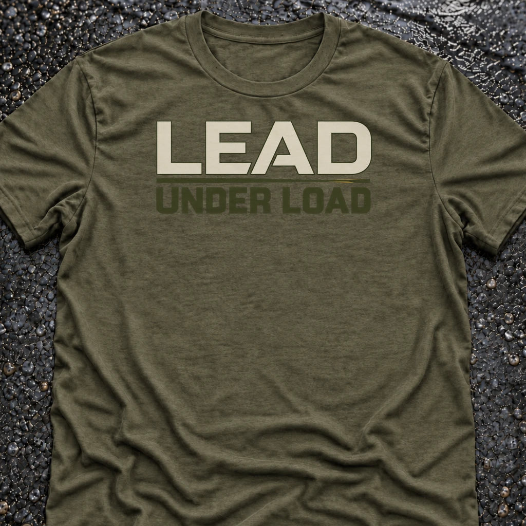 Freedom Ops LEAD UNDER LOAD T-shirt in military green