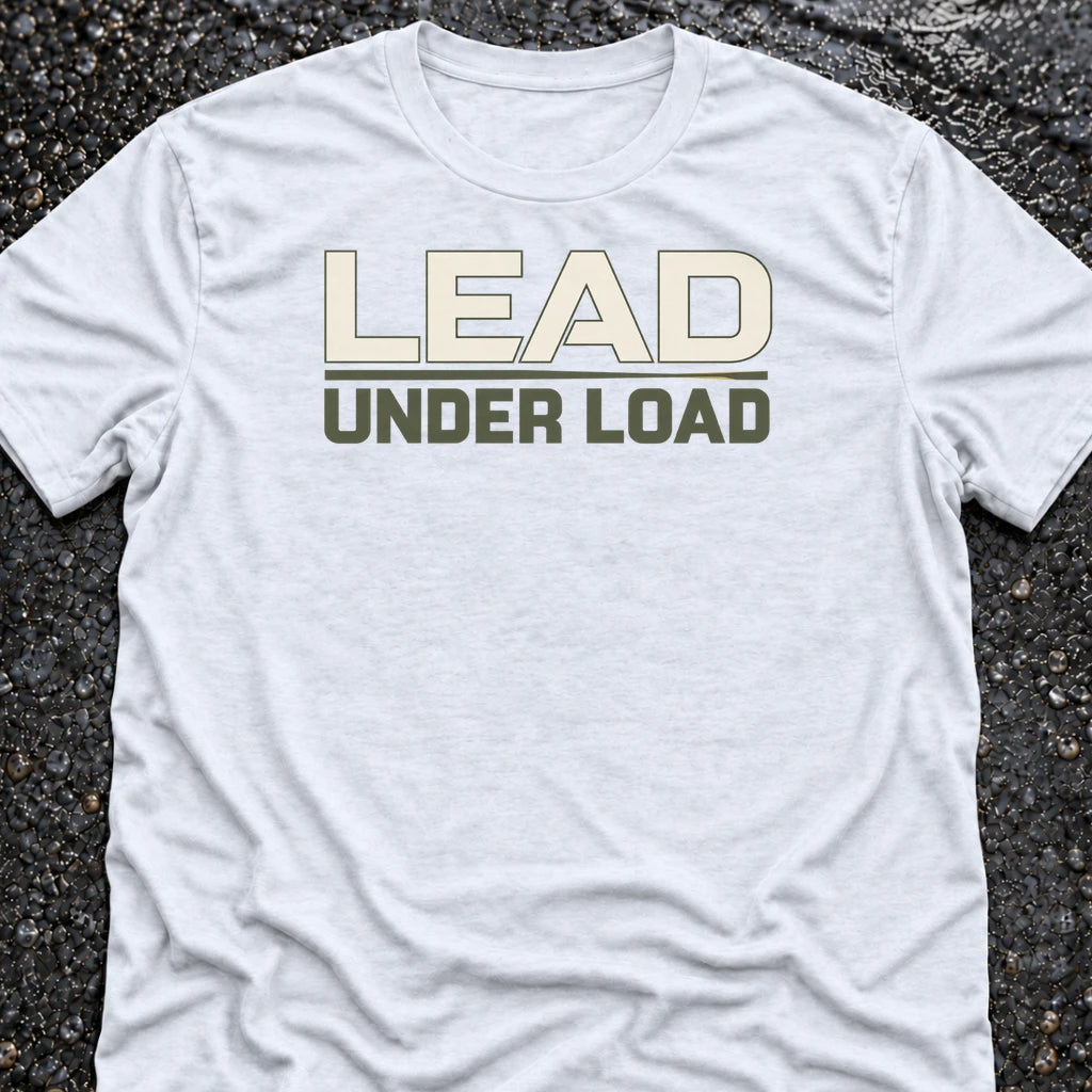 Freedom Ops LEAD UNDER LOAD T-shirt in white