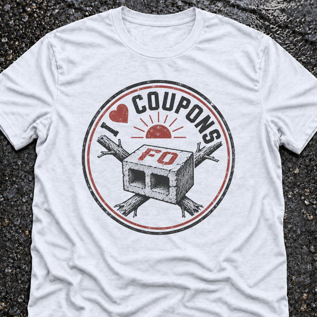 Freedom Ops Coupon Workout T-shirt in white
