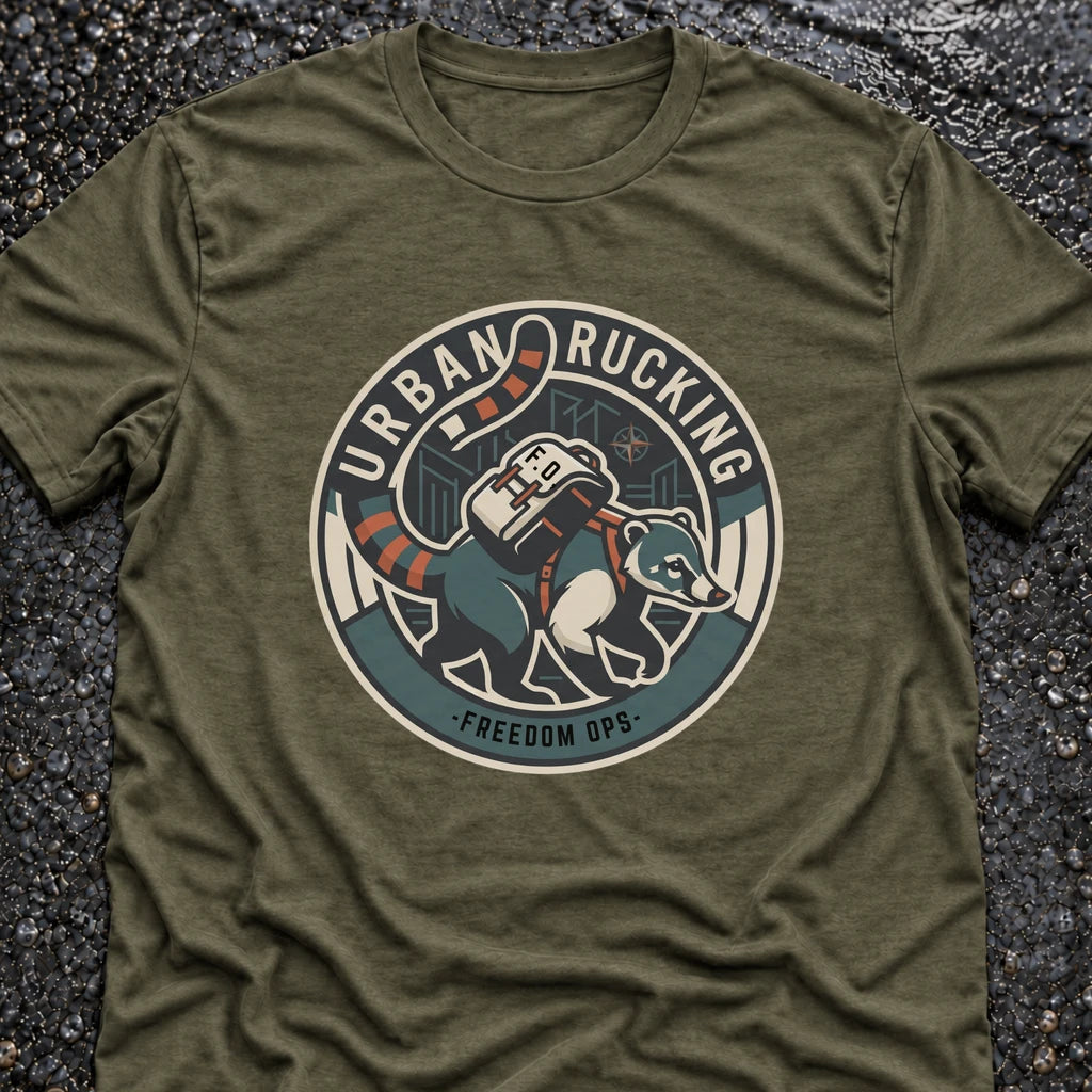 Freedom Ops COATI URBAN RUCKING 1 T-shirt in military green