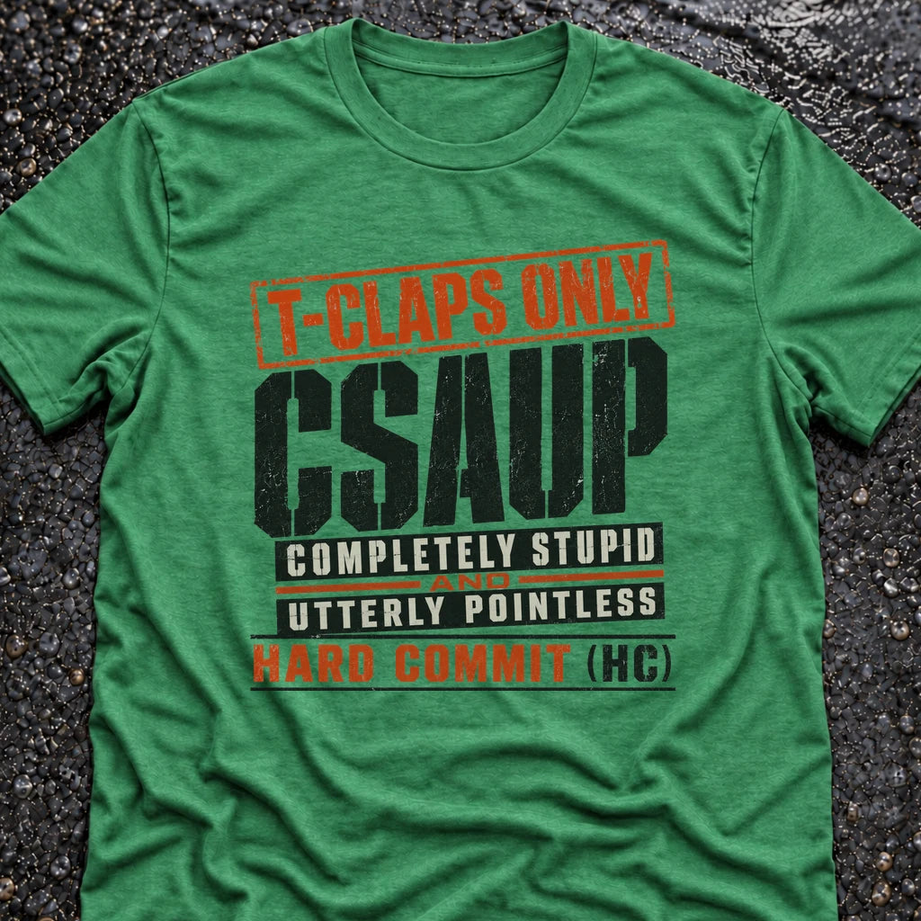 Freedom Ops CSAUP T-shirt in envy green