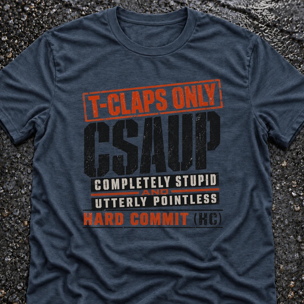 Freedom Ops CSAUP T-shirt in vintage indigo