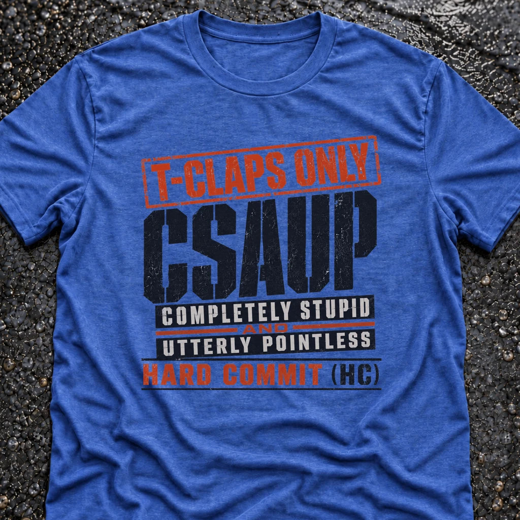 Freedom Ops CSAUP T-shirt in vintage royal