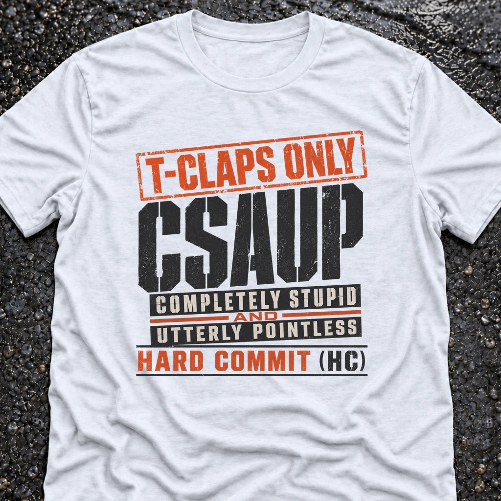 Freedom Ops CSAUP T-shirt in white