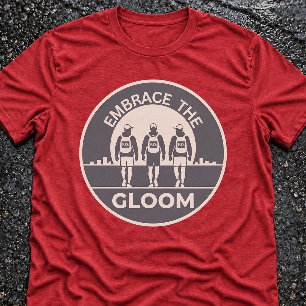 Freedom Ops EMBRACE T-shirt in vintage red