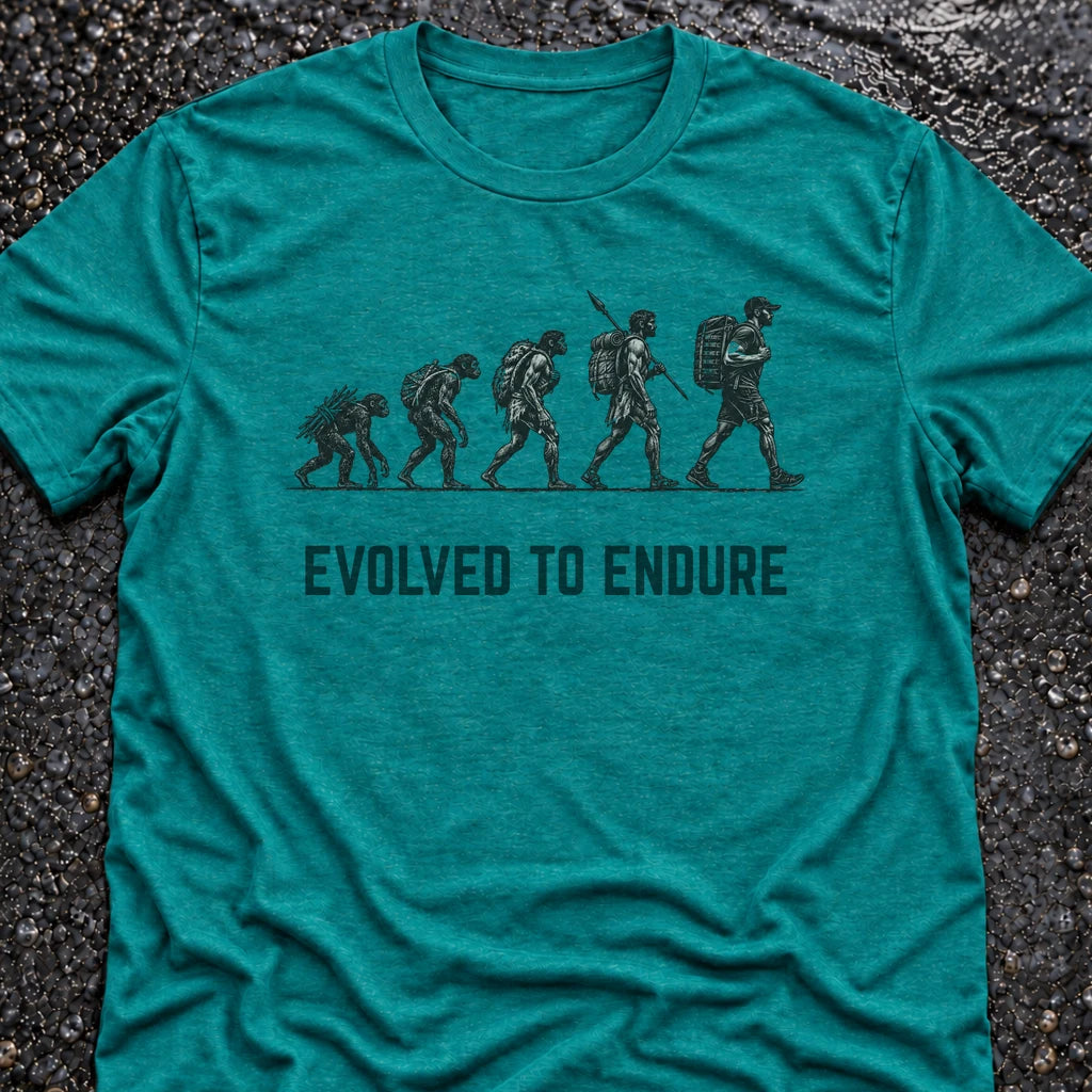 Freedom Ops Rucking Evolved T-shirt in vintage turquoise